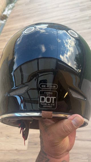Casco integral TORC T1 Negro talla XL