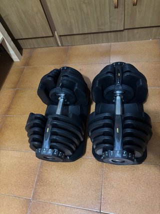 Set Mancuernas Ajustables 40kg (80kg Total)