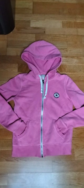 Chaqueta Converse Rosa Talla XS