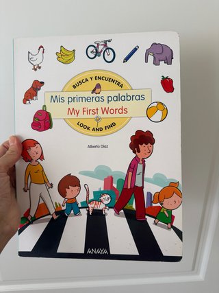 Libro. Mis primeras palabras en ingles