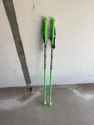 Palos de esquí Komperdell verdes
