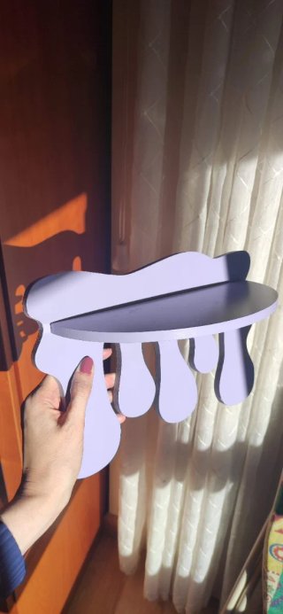 Balda Decorativa Morada