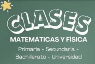 Clases particulares de matemáticas, física, ...