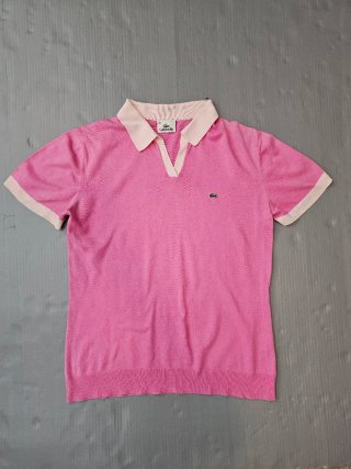 Polo / Camiseta manga corta Lacoste Rosa Talla M