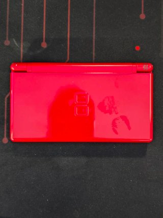 NINTENDO DS LITE ROSSA + caricabatterie originale + custodia