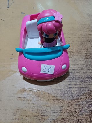 Coche y muñeca Pin y Pon