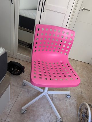 Silla Escritorio Giratoria Moderna Rosa