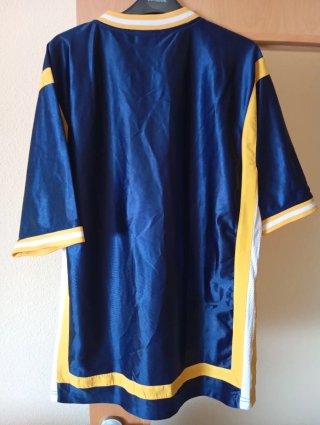 Camiseta Adidas Vintage Azul y Amarilla