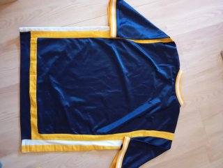 Camiseta Adidas Vintage Azul y Amarilla
