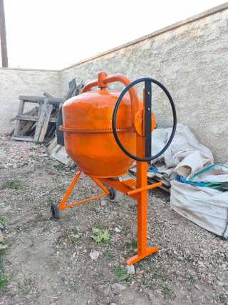 Hormigonera Eléctrica Naranja