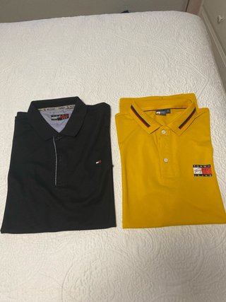 Lote 2 Polos Tommy Hilfiger Talla L