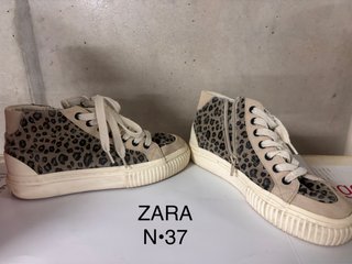 Botines Zara Animal Print Talla 37
