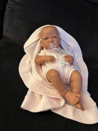 Muñeca Reborn Antonio Juan 42 cm con ropa original
