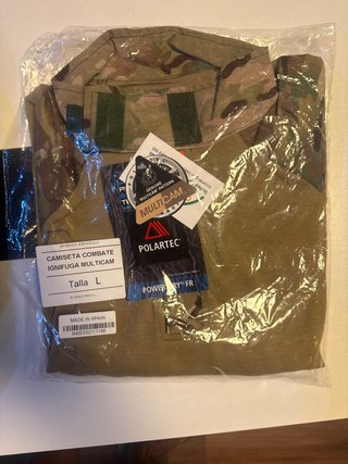 Camiseta Combate Ignífuga Multicam Talla L
