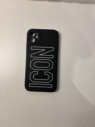 Funda iPhone 11 Negra ICON