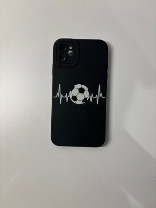 Funda iPhone 11 Negra Fútbol Latido