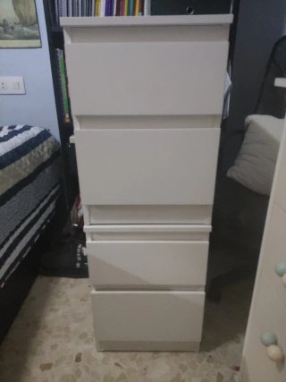 2 Mesitas Noche Ikea Blancas