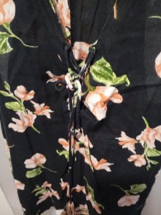 Mono corto flores Topshop