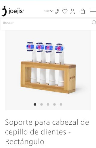 Soporte para cabezales de cepillo de dientes
