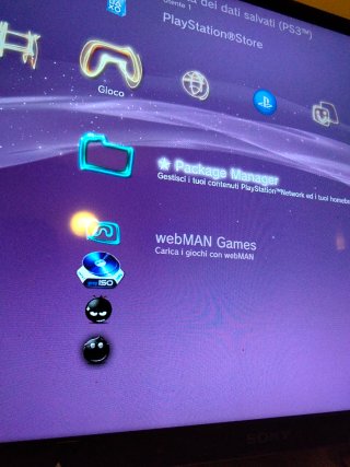 Sony PS3 Console Nera