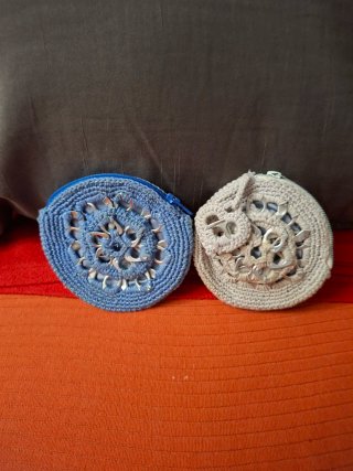 Set de 2 Monederos Artesanales