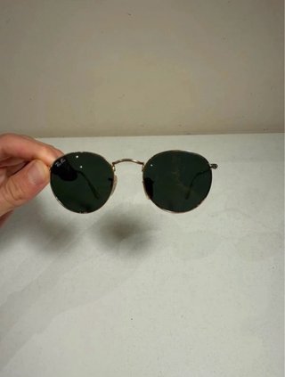 Gafas Ray-Ban RB3447 001 Doradas Verdes