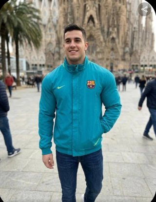 Chaqueta FC Barcelona Nike Talla XL