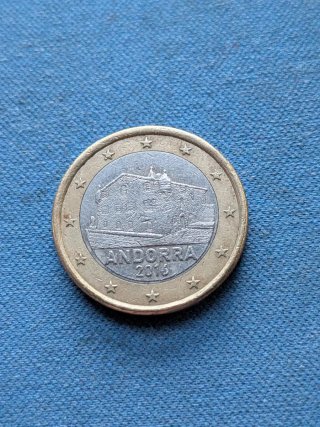 Moneda de 1 Euro Andorra 2016