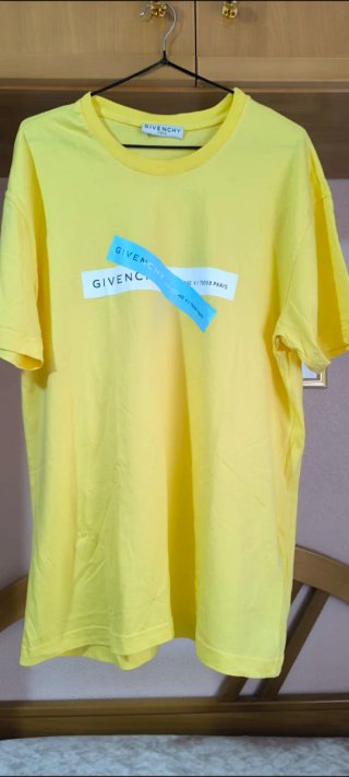 Camiseta Givenchy Amarilla hombre talla L