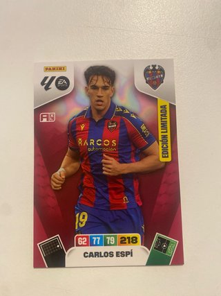 4 Ediciones Limitadas Panini Adrenalyn XL 2025/26