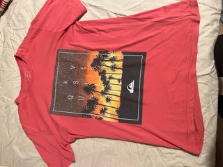 Camiseta Quiksilver Coral Estampada Palmeras