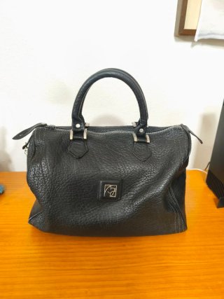 Bolso Vintage Piel Bridas años 80