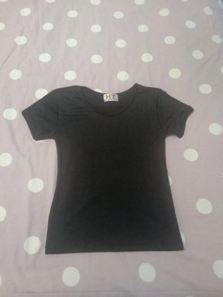 Camiseta básica negra