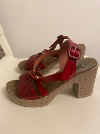 Sandalias de tacón Xti rojas talla 39
