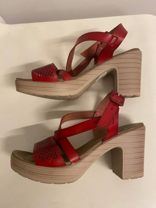 Sandalias de tacón Xti rojas talla 39