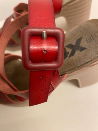 Sandalias de tacón Xti rojas talla 39