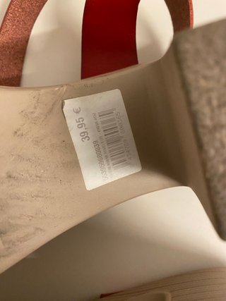 Sandalias de tacón Xti rojas talla 39