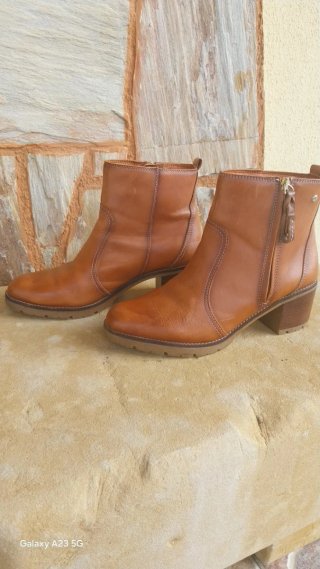 Botines Pikolinos Marrones Mujer