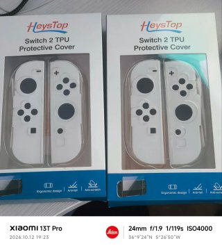 Protectores Switch 2 TPU HeysTop