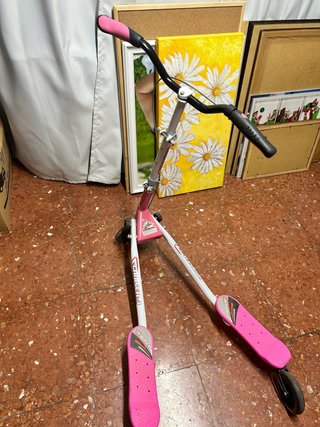 Patinete Cruiser 3 Rosa y Blanco