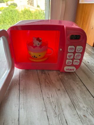 Microondas de Juguete Rosa
