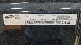 Microondas Samsung con TDS