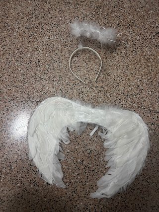 Disfraz Ángel Alas y Aureola