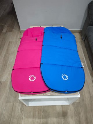 Confezione di 2 sacchetti Bugaboo rosa e blu per asinello