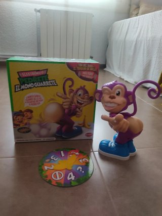 Pedrete el Mono Guarrete juego electrónico