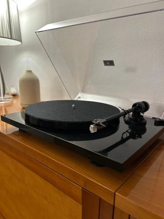 Giradischi per vinile nero