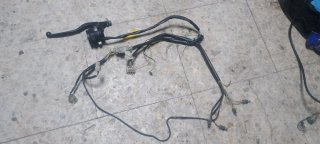 Maneta Embrague y Conmutador Luces Derbi FDS