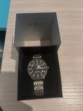 Reloj Calvin Klein Oro y Plata