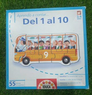 Puzzle Educa Del 1 al 10