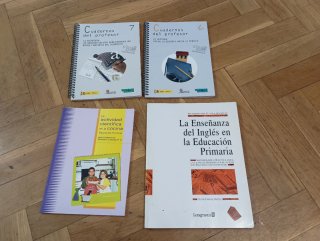 4 libros de metodología para primaria/ inglés